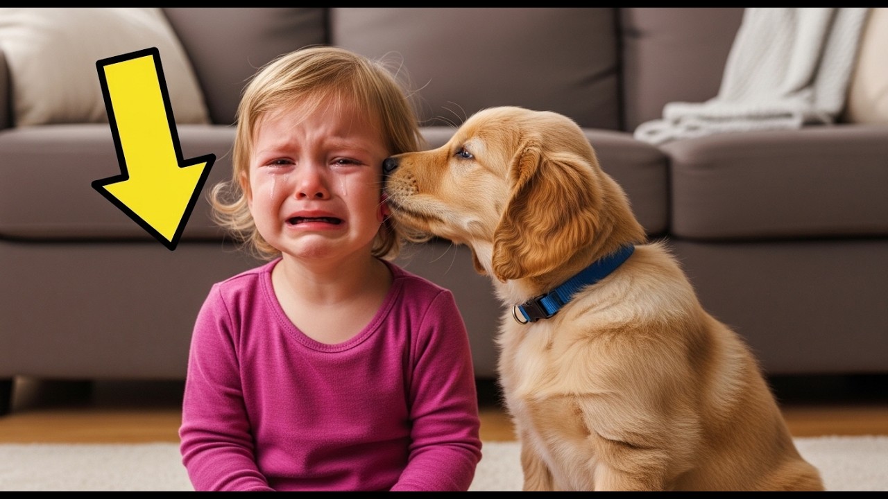 Собака постоянно толкала ребенка. То, что обнаружил ветеринар, довело родителей до слез!