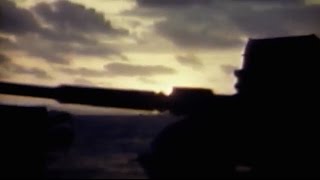 Landings On Geruma Shima: Bombardment Approach, 03/1945 (full)