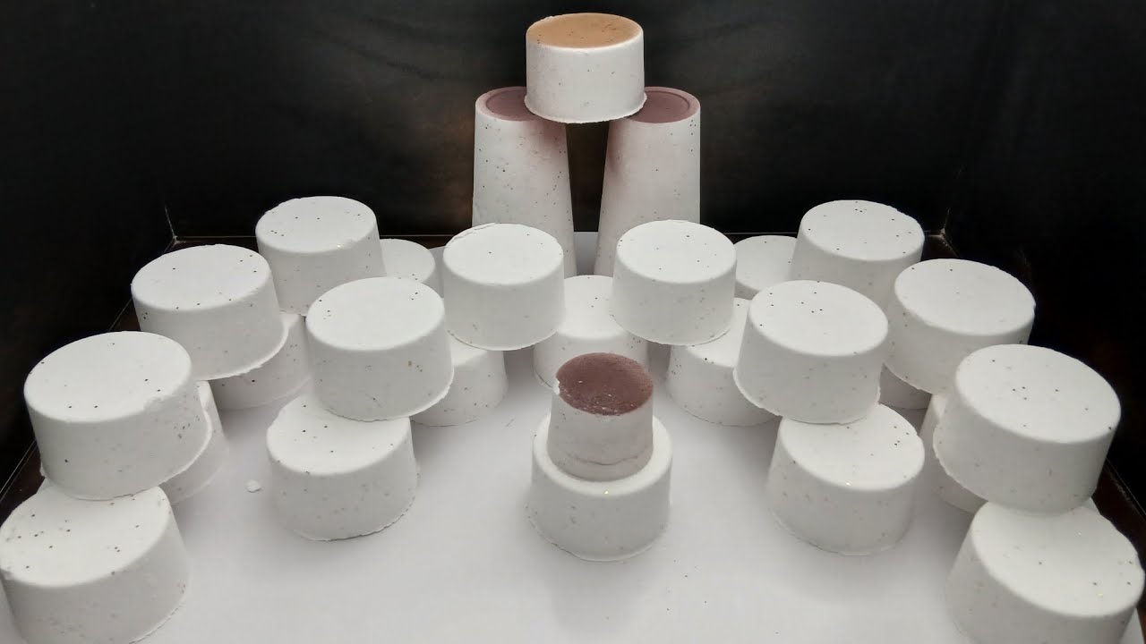 ASMR baking soda relaxing crush oddly satisfying #explore #entertainment 