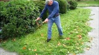 Lawn Mowing with a Scythe