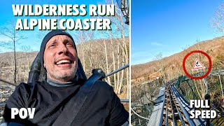 Wilderness Run Alpine Coaster in Banner Elk, NC | POV and MORE