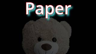 1H ASMR Paper Background (No Talking, Still Image) 🧸🎀