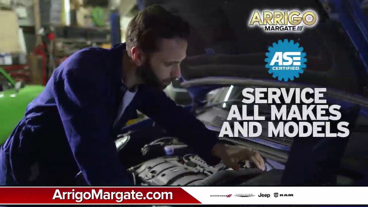 Arrigo Margate South Florida Best Auto Service for Jeep RAM Chrysler Dodge & all other Makes Models