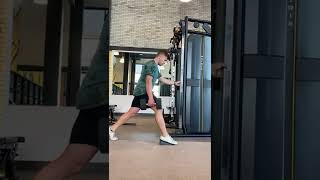 Assisted Heel Elevated DB Split Squat