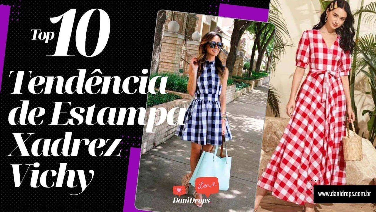 Como usar: Xadrez vichy ou gingham - Just Lia