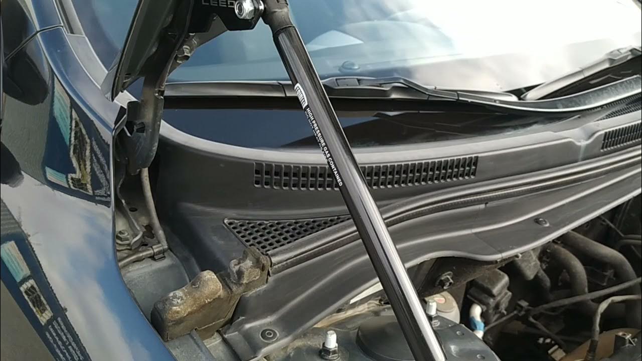 Киа Сид амортизаторы капота Trialli GS0844 на 135Н усилие. - YouTube