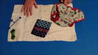 How To Fold Bikini Twist Fold Prefold Tutorial
