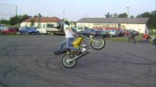 Simson Stunt Switchback circle wheelie (1)