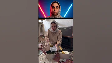 اون کیه که بدون شوهرش دلش گرفته و غذایش را زودتر جدا می کنه 
