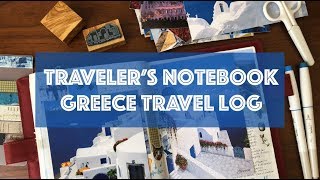 Hobonichi & Traveler's Notebook Flipthrough - Greece Adventures