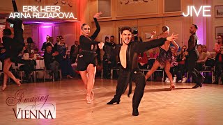 Erik Heer \& Arina Reziapova - Jive | Amazing Vienna Amateur Latin 2022
