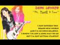 Demi Lovato - Me, Myself & Time (with Lyrics on Screen)