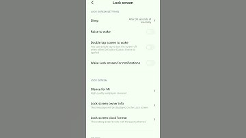 How  double tap to wake up screen in Redmi 8A dual