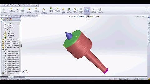 Solidworks Lathe revolving Centre assembly design tutorial.