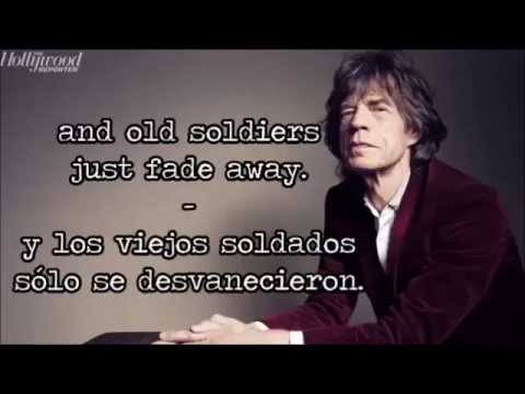 Mick Jagger - Old Habits Die Hard (lyrics english / spanish)