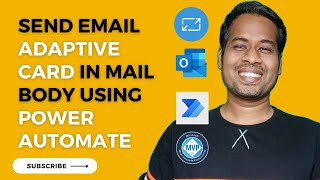 Send Email with Adaptive card in mail body with actionable Buttons using Power Automate