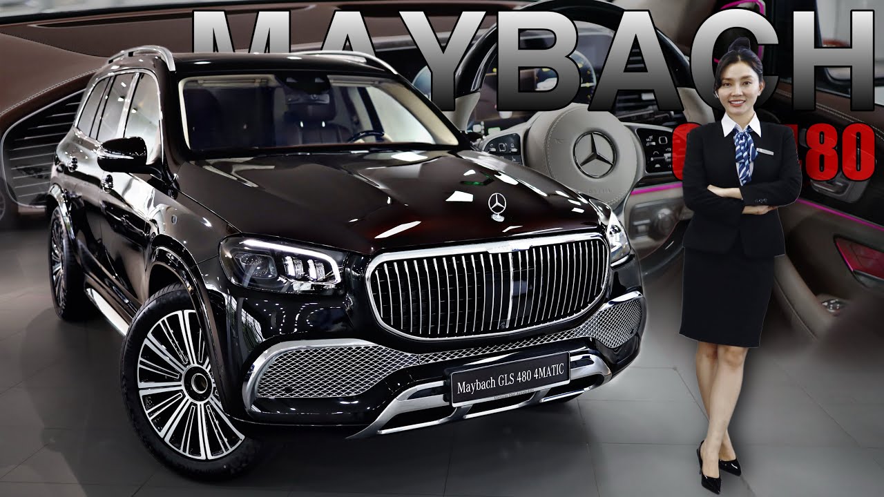 Trải nghiệm Mercedes-Maybach GLS480 2025 mẫu SUV siêu sang với màu Two-tone Ruby/Black 1tỷ020.