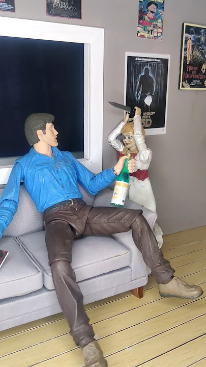Scary Annabelle figure setup for you