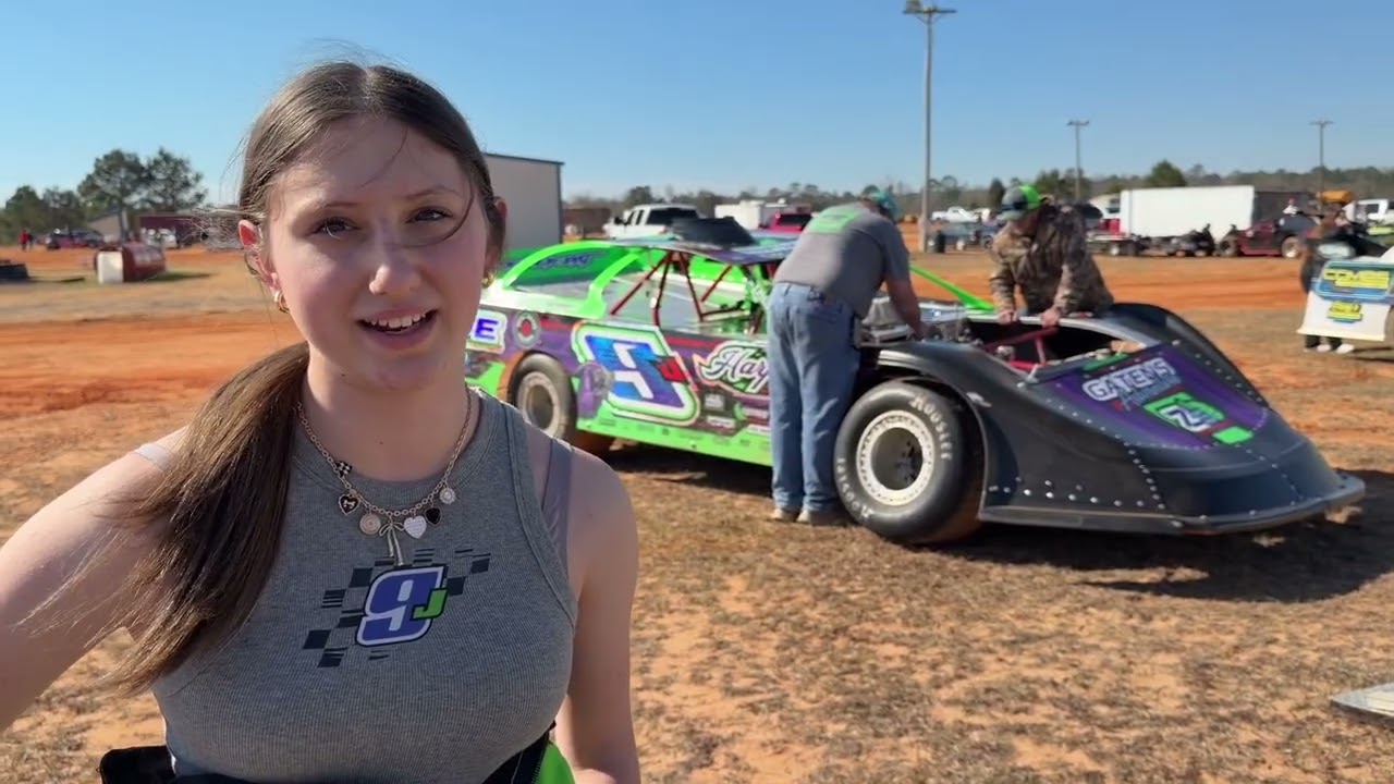 First laps of the season! Deep South speedway practice day! 