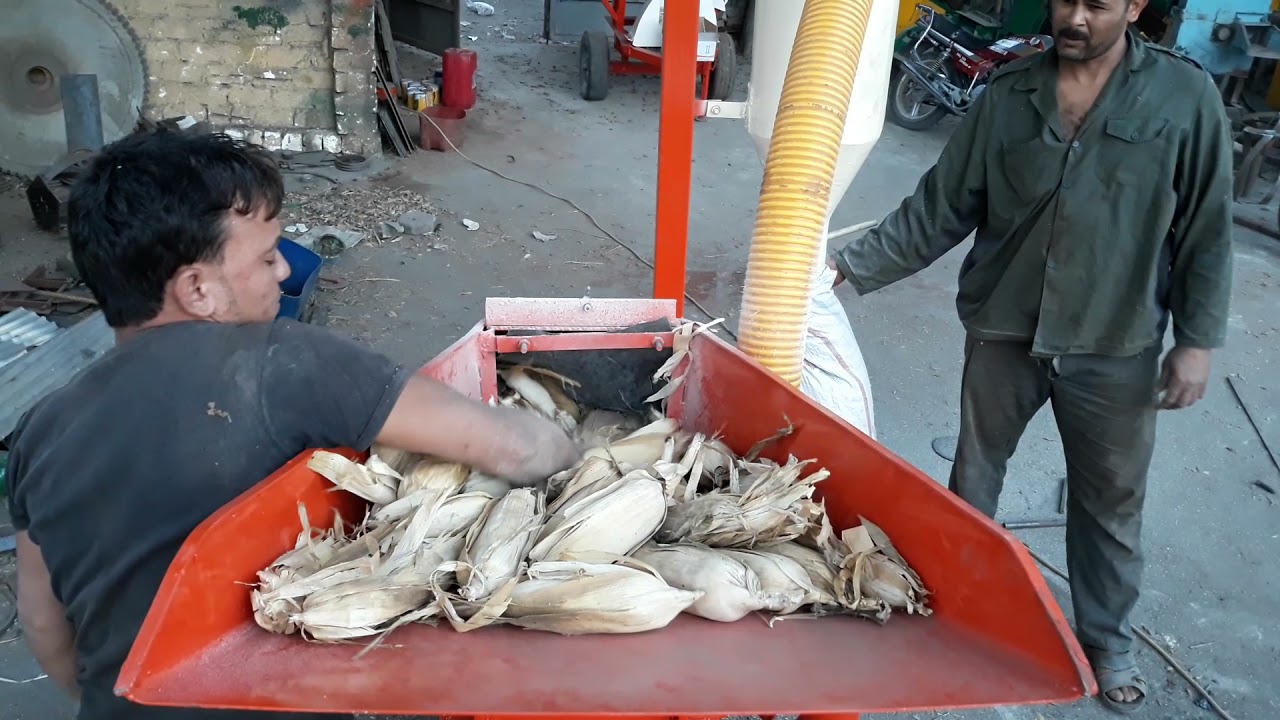 اقوي مدشة  الذرة الكزان بالقوالح بغلافه والحبوب ويبوليات انتاج 2 طن 01090643489