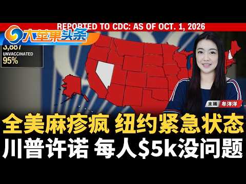 纽约华社 飞车党盯上女性；纽约警员冒充ICE 公报私仇；麻疹失控 纽约州紧急状态；川普停用纳税人资金投放争议广告；川普新招 缓解油价上涨；川普重申 每人$5000 轻而易举《大苹果头条》10/06