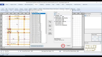 QuickCivil Series QuickStructure (CivilSoft) for beginners. Episode 7