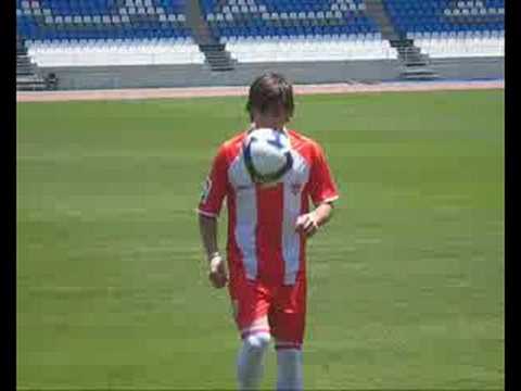 Presentacion de Pablo Piatti y Julio Alvarez. UD Almeria