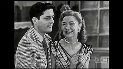 Bill Hayes, Judy Johnson--They All Laughed, 1954 TV