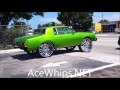 AceWhips.NET- Candy Slime Green Buick Regal Squattin on 30"s Forrgiatos