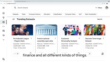 Kaggle Datasets, Notebooks and Discussions - Introduction to Pandas