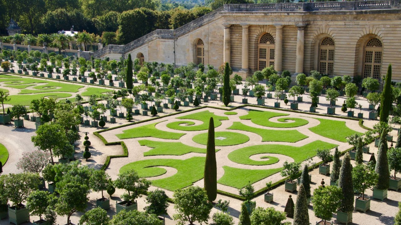 Orangerie Versailles Chateau France Is Filled With Orange Trees Youtube