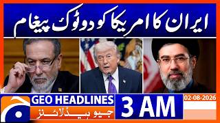 Iran Issues Strong Warning to America | 3 AM Headlines Geo News (2nd Aug 2026) screenshot 3