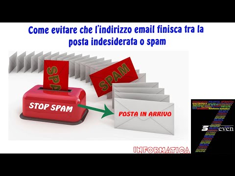 Video: Come Gestire Lo Spam E-mail