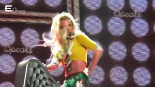 Britney Spears - I Love Rock 'N' Roll [Studio audio] (Piece of Me Show) 2016