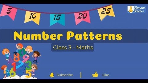 Class 3–Maths: Patterns Explained | Shapes, Numbers, Odd & Even, Multiplication & Division Patterns