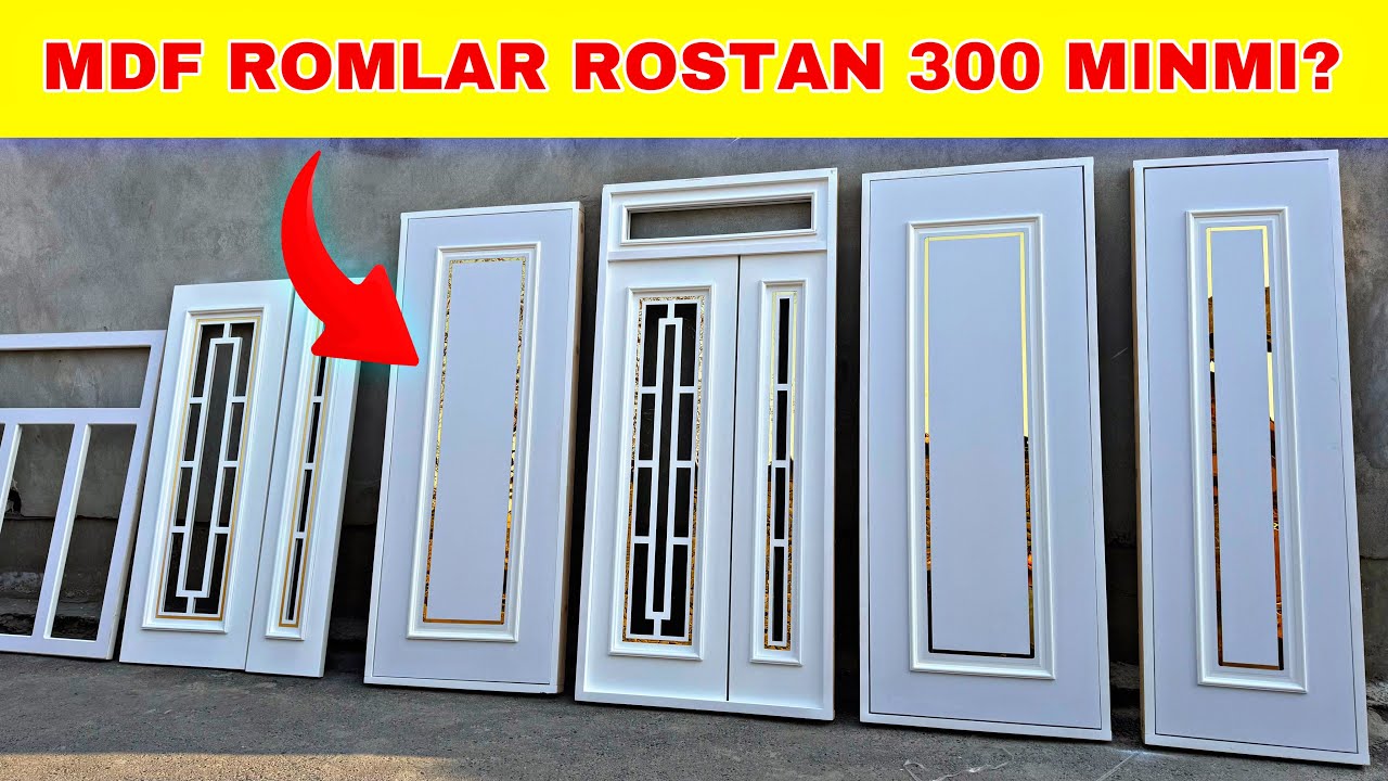 MDF eshik 300.000 so‘m bo‘ldimi? Rostini ko‘rsataman!”