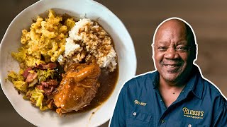 BBQ Legend Kevin Bludso Comes Over and Cooks Lunch (EPIC Soul Food!)