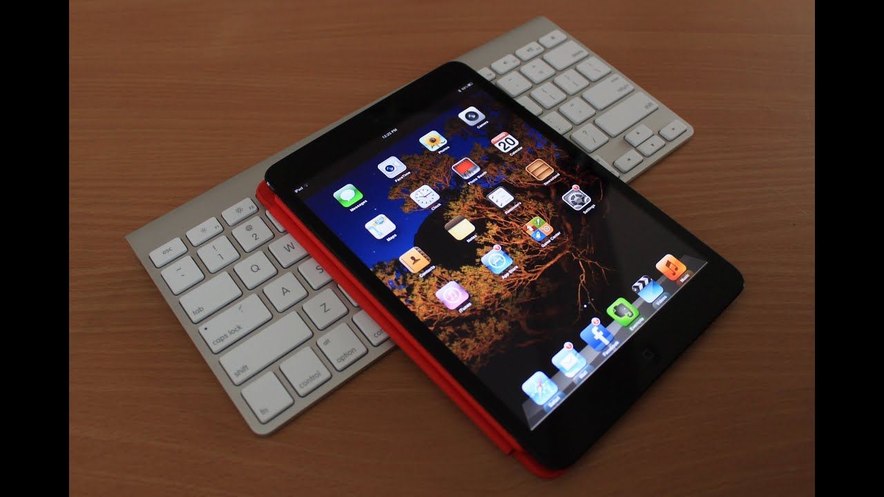 iPad Mini with Keyboard - YouTube