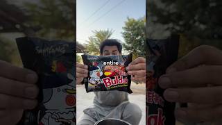 I Tasted Black Buldak Ramen Noodles For The First Time