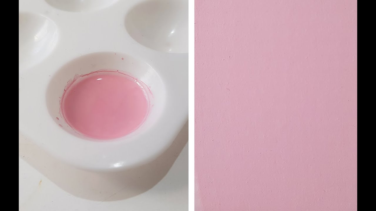 what colours make dusty pink paint