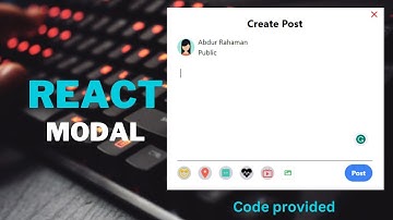 How to make Popup Modal in React JS | React Hooks | dev rahaman