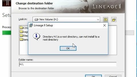 How to install Lineage 2 in different drive 2018 Solved 100% works
