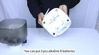 how to assemble the automatic pet feeder(FT-3)