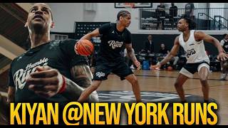 Kiyan Anthony was Frying at NY College Runs