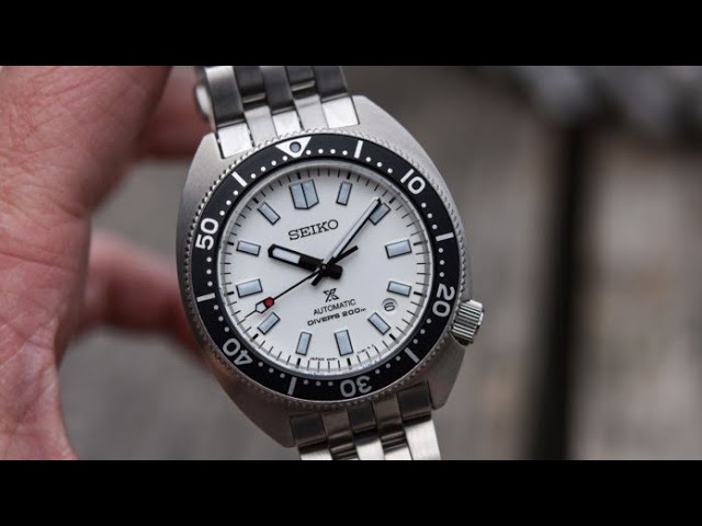 Seiko Prospex SPB313 Sea Series Slim Turtle White Dial - YouTube