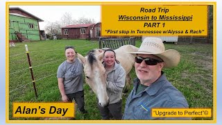 Alans Day  -  Part 1 -  Road Trip   Wisconsin to Mississippi w/ Alyssa & Rach   'First stop in TN' by Alan's Day 46 views 1 month ago 7 minutes, 58 seconds