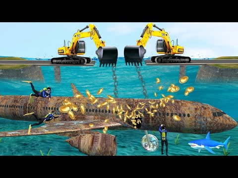 पानी के नीचे विमान बहाली Underwater Plane Restoration  Comedy Video