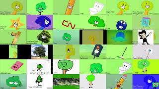 Bfdi auditions but with 36 other animations