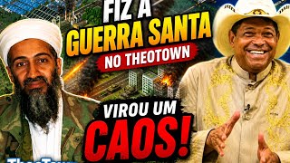 Tentei fazer uma GUERRA SANTA no TheoTown!