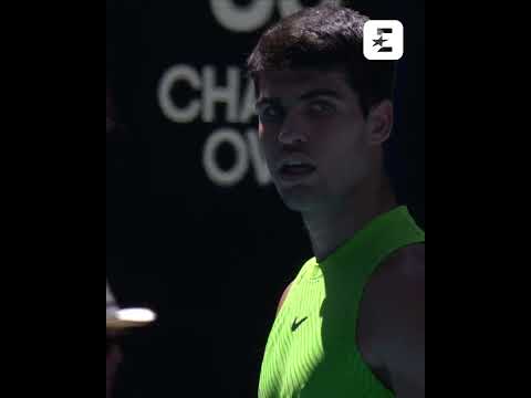 😍 Alcaraz, le chouchou du public de Melbourne #australianopen #tennis #alcaraz